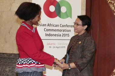 FOREIGN MINISTERS OF SOUTH AFRICA AND INDONESIA