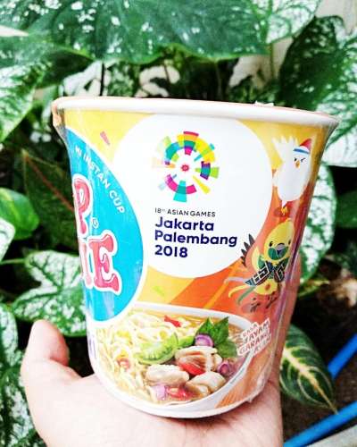 WELCOMING THE ASIAN GAMES IN INSTANT NOODLE PACKAGING